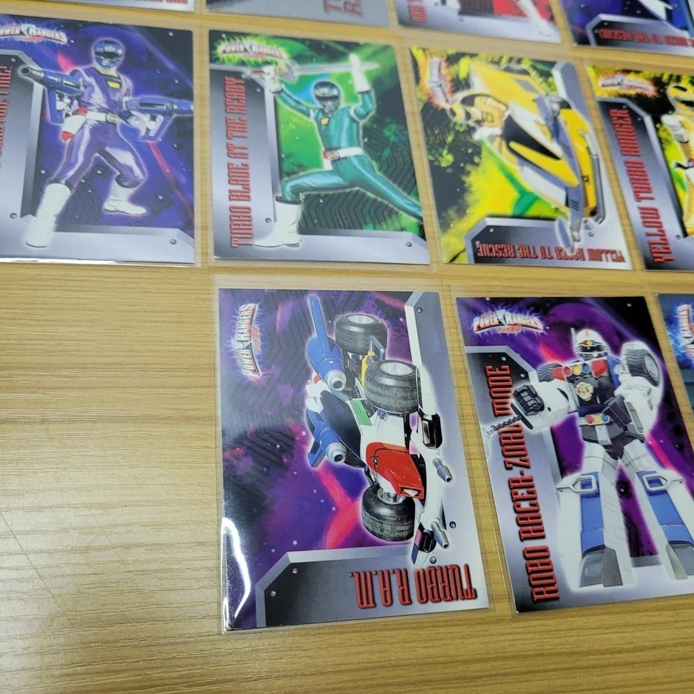 Vintage Power Rangers Turbo Trading Card Lot of 13 Bandai 1997